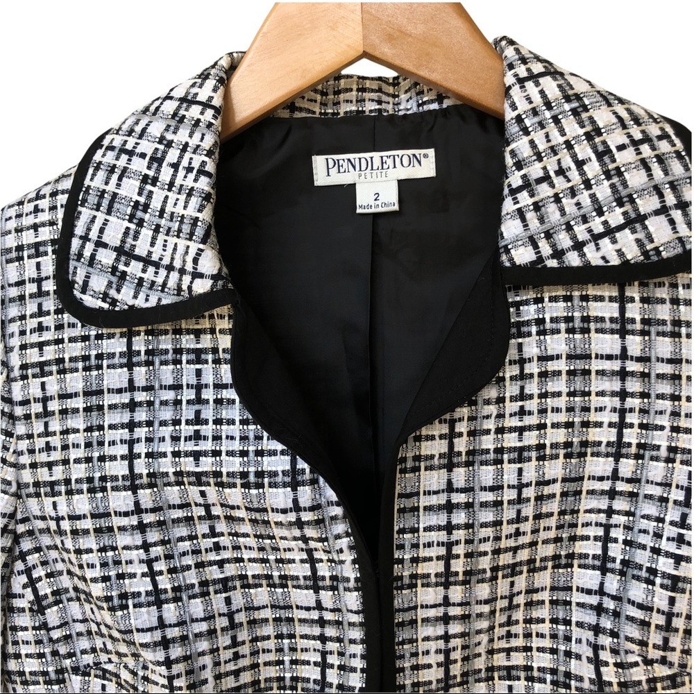 Pendleton Tweed Blazer Jacket - image 8